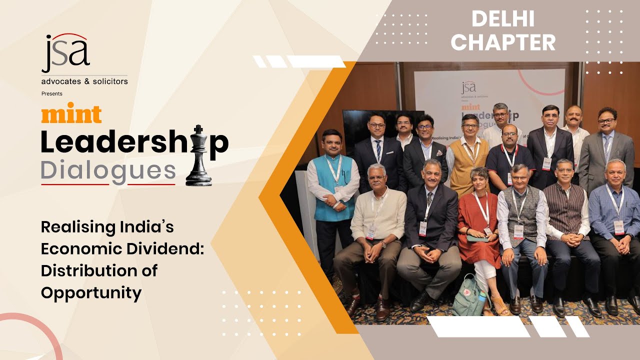 Mint Leadership Dialogues Delhi Chapter Round Table 1 JSA